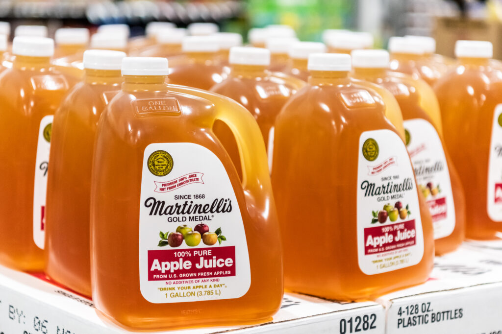 Martinelli's Apple Juice Recall Issued Due to High Levels of Toxic